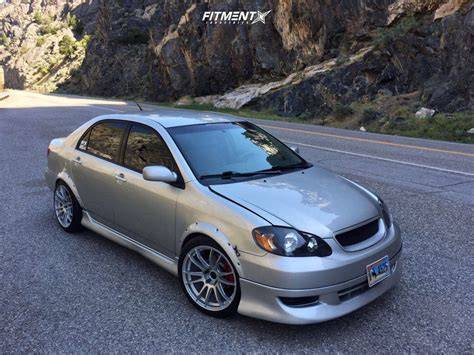 2003 Toyota Corolla S With 18x95 Konig Torch And Nitto 235x40 On