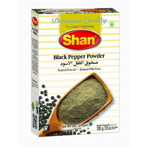 Shan Black Pepper Powder G Shama Spice World Online Store