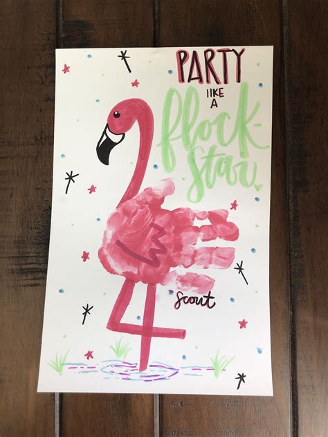 Handprint Flamingo Printable Artofit