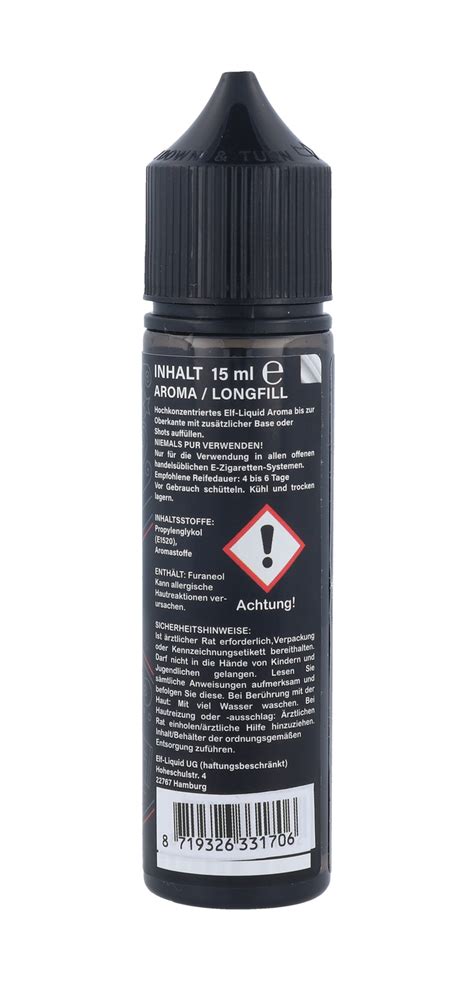 Elf Liquid Aroma Erdbeere 15ml Longfill