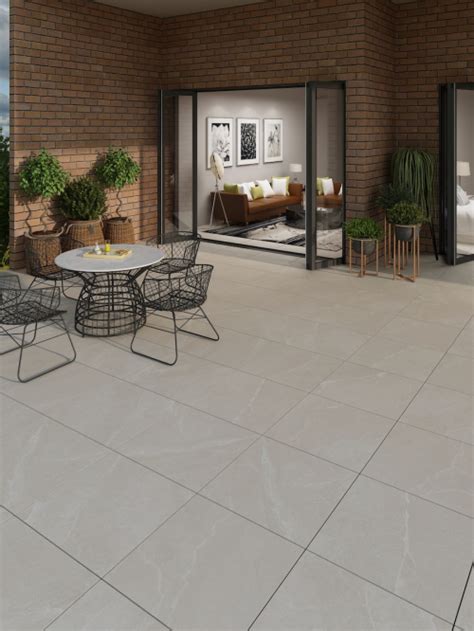 Roca Beige Marble Effect Outdoor Porcelain Paving Slabs 600x600 Pack