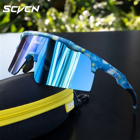 Scvcn New Cycling Sunglasses Men Mtb Bicycle Glasses Uv400 Photochromic