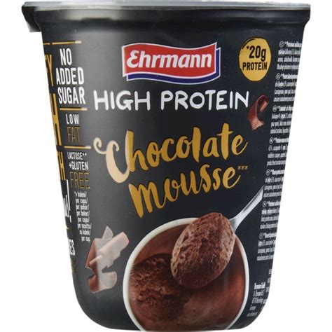 Mousse De Chocolate High Protein Embalagem 200 G · Ehrmann