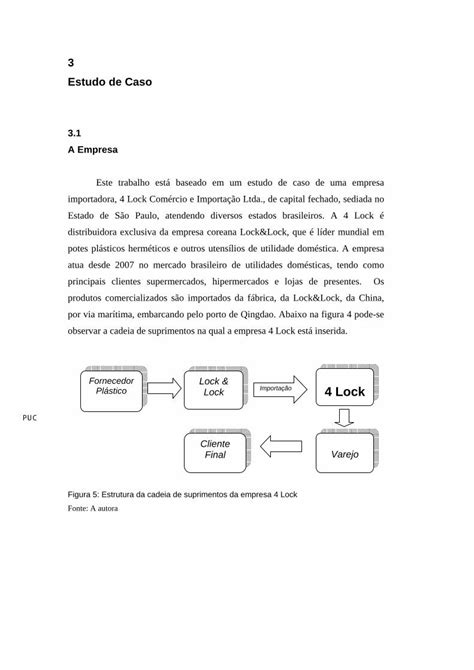 Pdf Estudo De Caso Dbd Puc Rio Br Fileobservar A Cadeia De