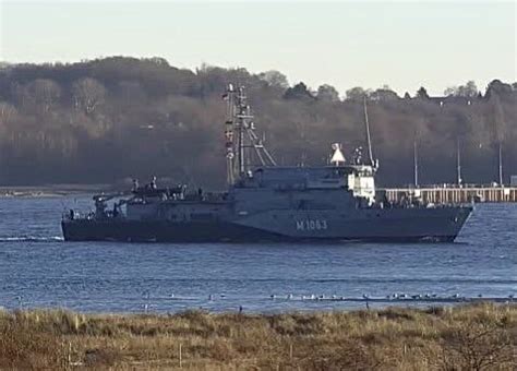 WarshipCam On Twitter German Navy Frankenthal Class Minehunter FGS