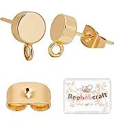 Amazon Beebeecraft Box Pcs Gold Star Charms K Gold Plated