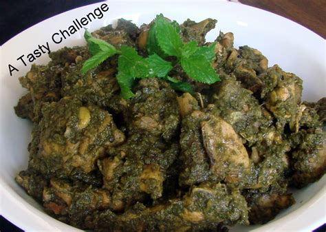 A Tasty Challenge Mint Coriander Chicken