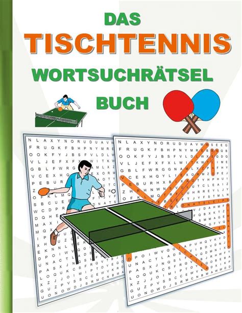 Das Tischtennis Wortsuchr Tsel Buch Von Brian Gagg Buch Thalia