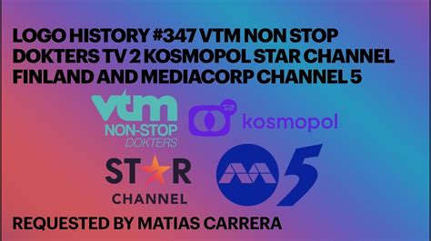 Logo History Vtm Non Stop Dokters Tv Kosmopol Star Channel