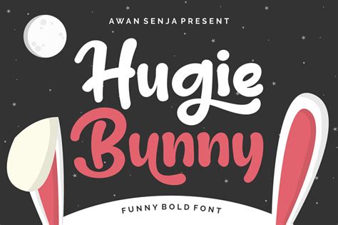 Huggie Bunny Font | dafont.com