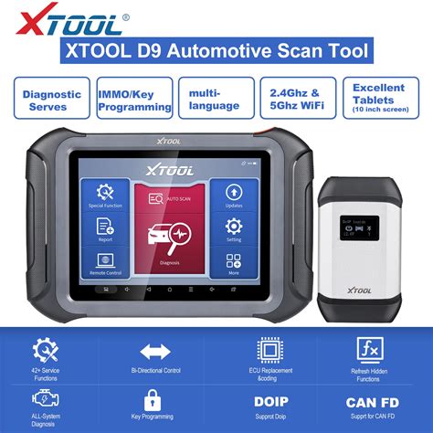 Xtool D Bi Directional Automotive Diagnostic Scan Tool