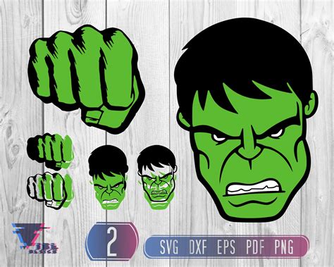 Hulk Svg En Capas El Increíble Hulk Svg Marvel Svg Etsy