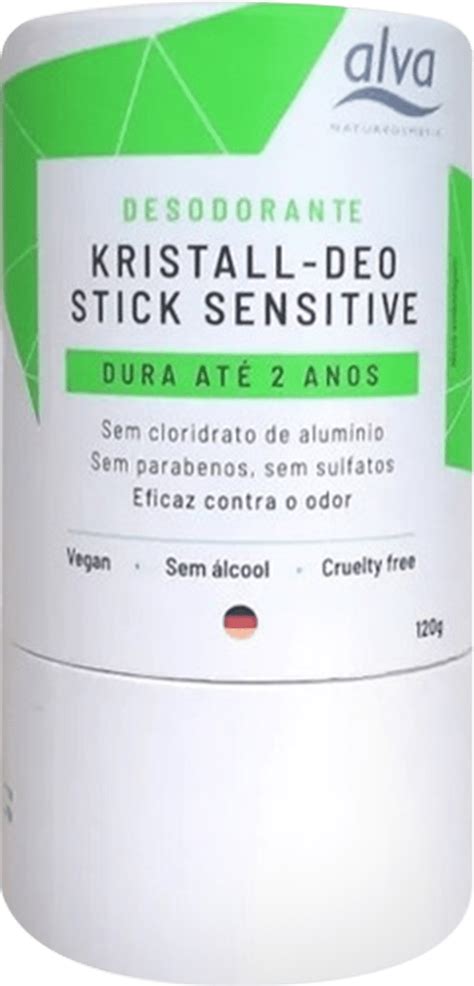 Desodorante Bast O Alva Kristall Deo Stick Beleza Na Web