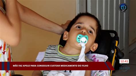 M E Faz Apelo Para Conseguir Custeio De Medicamentos Para Filho