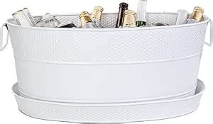 Amazon Brekx Aspen Galvanized Metal Ice And Drink Bucket Beverage