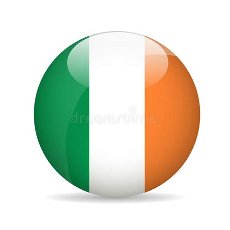 Flag Of Ireland Vector Illustration Stock Vector Illustration Of