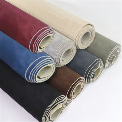 Automotive Headliner Suede Fabric Foam Backing High Elastic Replacement