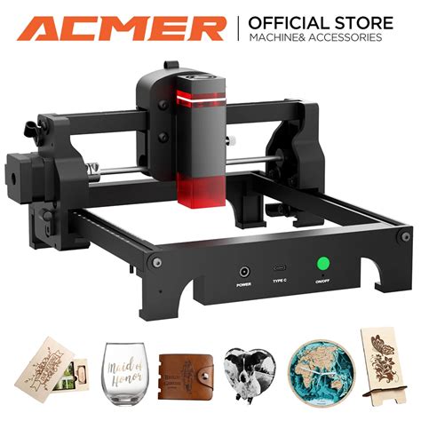 Minim Quina De Grabado L Ser Port Til De 2 5 W CNC Acr Lico Panel