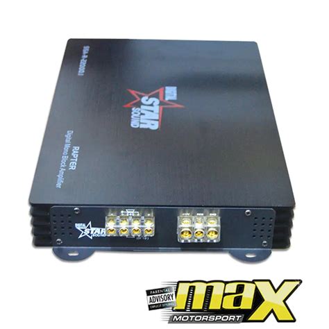 Star Sound Raptor Series Monoblock Amplifier 22000w Max Motorsport