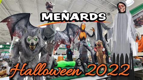 Menards Halloween Decorations Store Walkthrough Youtube