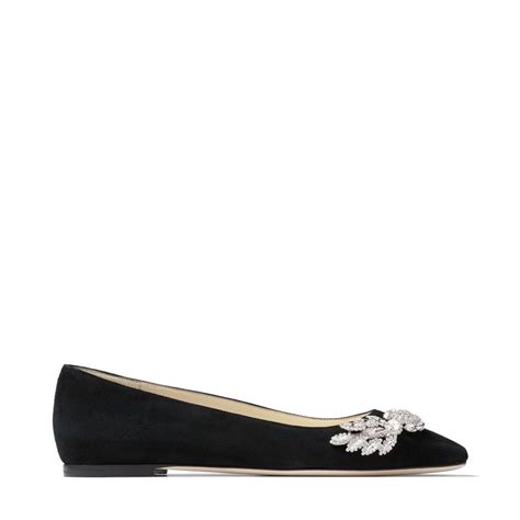 Jimmy Choo Mirele Flat Black About Icons