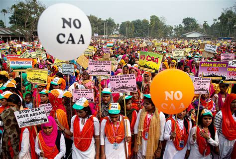 Indian women protest new citizenship laws, joining a global fourth wave ...