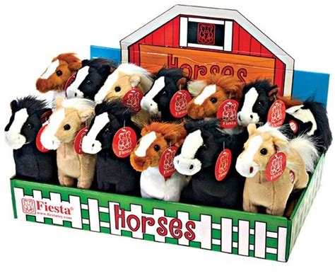 Wholesale Plush Horse Toys 8 Standing 4 Colors 0 Dollardays