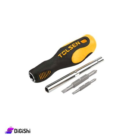 Shop TOLSEN 6 IN 1 Screwdriver Set DiGiShi