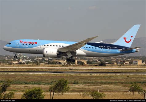 Aircraft Photo Of G Tuic Boeing Dreamliner Thomson Airways