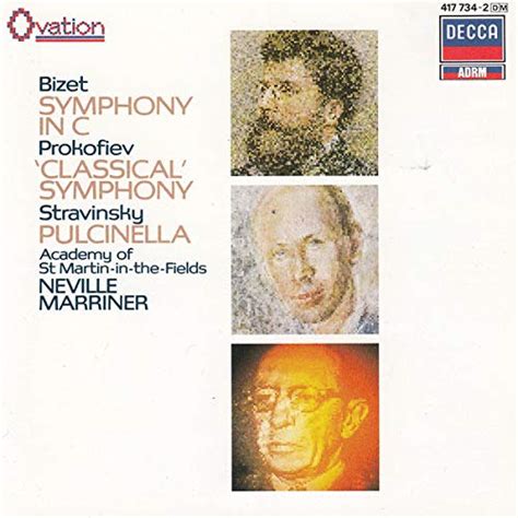 Georges Bizet Sergei Prokofiev Igor Stravinsky Neville Marriner