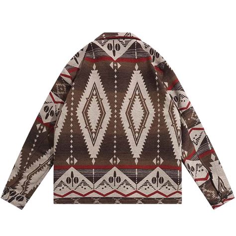 Mens Aztec Jacket Aztec Spirit