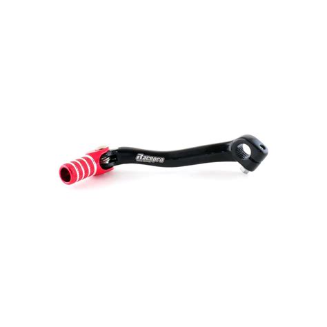 PEDAL CAMBIO RACEPRO ROJO RR 2T CORTO