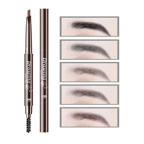 Jual Dnm Automatic Doublehead Eyebrow Pensil Alis Anti Air Putar