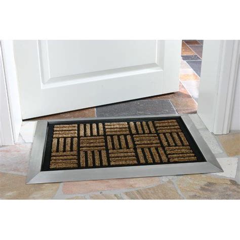 Doormat Szagato Colour: Stainless steel | Door mat, Decor, Home decor