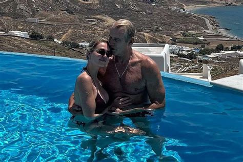 Dolph Lundgren Vacations with Fiancée Emma Krokdal in Mykonos See the