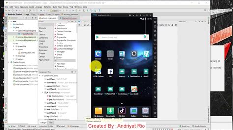 Pengenalan Interface Constraint Layout Android Studio P3 Input Output