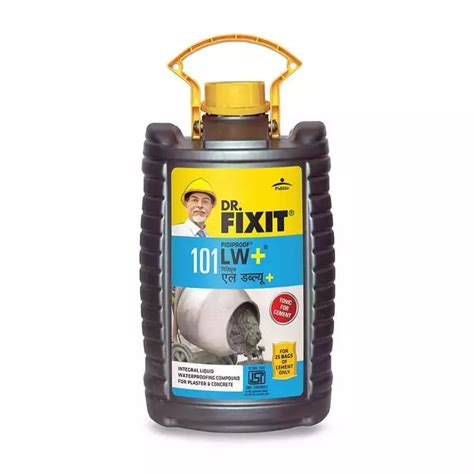 Buy Dr Fixit 5 L Pidiproof LW 101 Waterproofing Additives Pack Of 2