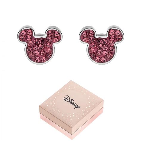 Sc Crystal Boucles D Oreilles Disney Orn Es De Cristaux Scintillants