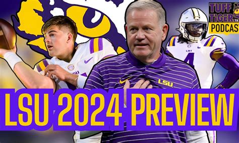 Lsu Football 2024 Preview Live Madge Ginevra