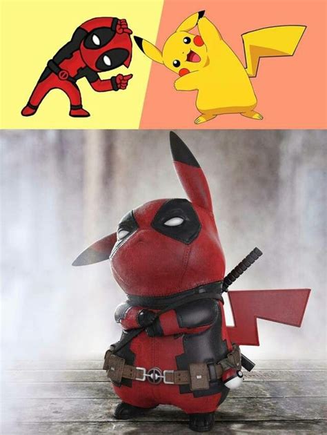 Pikachu x deadpool #anime #pokemon #deadpool | Pikachu, Pokemon, Deadpool