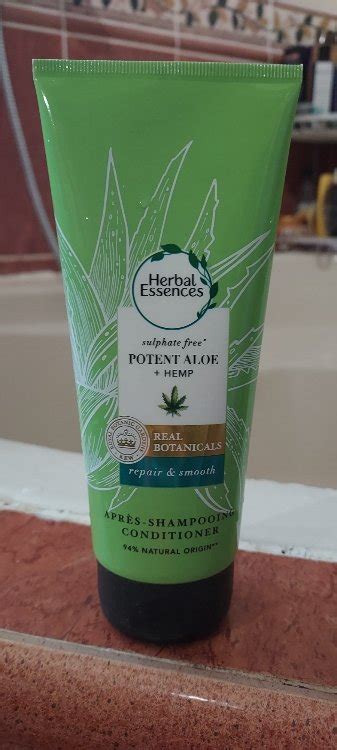 Herbal Essences Puissant Aloe Et Chanvre Lot Shampoing Et Apr S