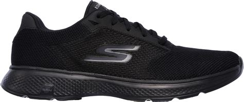 Skechers Go Walk 4 Lace Black 54150 Bbk Trainers Humphries Shoes