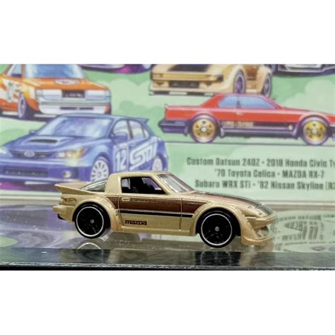 Hot WHEELS LOOSE JDM 6 PACK JAPAN STREET PANDEM SUBARU TOYOTA GR SUPRA ACURA MITSUBISHI 2018