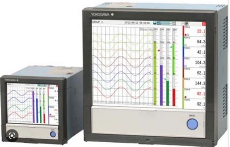 Data Logger Yokogawa Gx And Gp Series Paperless Temperature Recorder