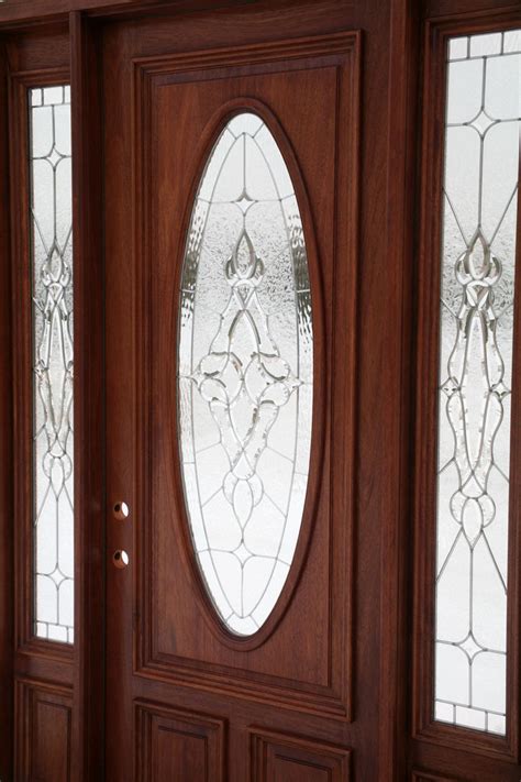 Front Doors With Oval Glass Inserts Glass Door Ideas