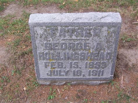 George A Hollingshead 1859 1911 Find A Grave Memorial