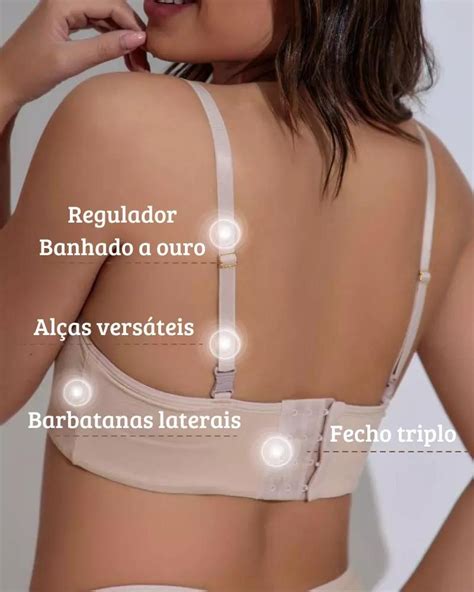 Suti Bojo Medida Certa Nude Renda Se Moda Intima