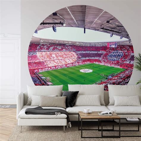 Behangcirkel Bayern Munchen Stadion Wall Art Nl