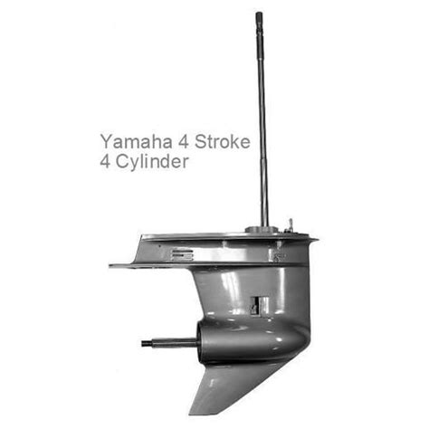 Yamaha Outboard Lower Unit Cyl Stroke Hp