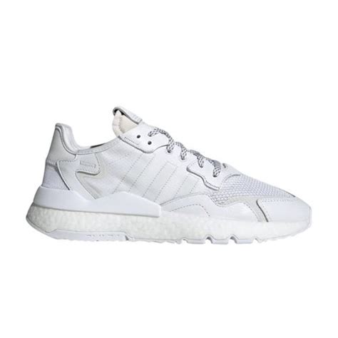 Adidas Nite Jogger Triple White Bd Solesense